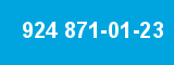 924 871-01-23 924 871-01-23
